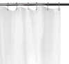 A Picture of product 963-189 Medium Weight Shower Curtain Liner in White 70x71