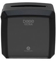 GP Dixie Ultra® Tabletop Interfold Napkin Dispenser. 7.6 X 6.1 X 7.2 in. Black.