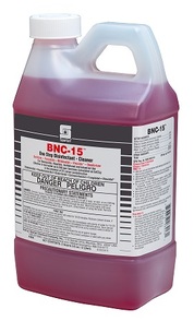 BNC-15 Disinfectant Cleaner.  2 Liter Bottle, 4 Bottles/Case.  Requires a Clean on the Go™ Dispenser.