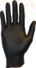 A Picture of product 963-365 The Safety Zone® Powder Free Heavy-Weight Single-Use Nitrile Gloves. Size Medium. 5 mil. Black. 100/box, 10 boxes/case.