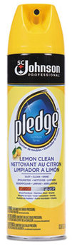Pledge® Furniture Polish. Lemon Clean Scent 14.2oz  6 Cans/Case