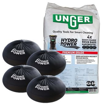 Unger Quick Change Hydro Power Resin Bags. 4 count.