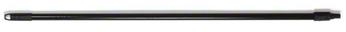 Malish Steel Handle for Angle Broom Head. 48 X 15/16 in. Black.