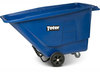 A Picture of product 963-198 Standard Duty Tilt Truck with Handle. 73 X 32 X 44 in. 1200 lb capacity. Blue.