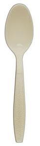 Heavy Weight Polystyrene Teaspoons. Champagne color. 1000 count.