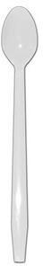 Polystyrene Soda Spoons. White. 1000 count.