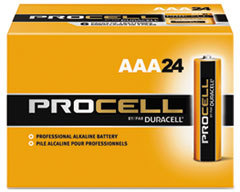 Duracell® Procell® Alkaline Batteries, AAA, 24/Box