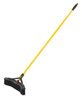 A Picture of product 963-440 Maximizer Push-to-Center Broom with Polypropylene Bristles. 18 in. Yellow and Black. 6/Case
