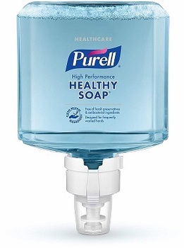 PURELL® Healthcare CRT HEALTHY SOAP™ High Performance Foam Soap for ES8 Dispensers. 1200 mL. 2 Refills/Case.