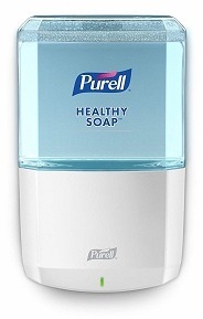 PURELL® ES8 Touch Free Soap Dispenser. 11.38 X 4.88 X 8.19 in. White.