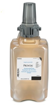 PROVON® Antimicrobial Foam Handwash with 2% CHG Refill for ADX-12™ Dispensers. 1250 mL. Unscented.