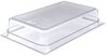 A Picture of product 963-482 StorPlus™ Full Size Food Pan. 20.75 x 12.75 x 4 in. Clear. 6/Case