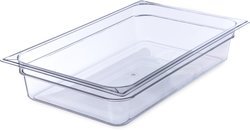 StorPlus™ Full Size Food Pan. 20.75 x 12.75 x 4 in. Clear. 6/Case