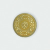 A Picture of product 967-963 Small Medallion Seal. 1 1/4 in. Gold. 250 count.