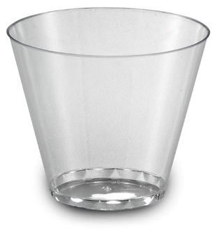 Clear Ware Squat Tumblers. 9 oz. 500 count.