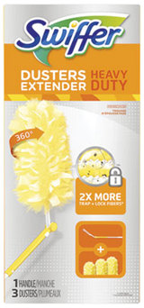 Swiffer® Dusters with Extendable HandleExtends to 3 ft, 1 Handle & 3 Dusters per Set