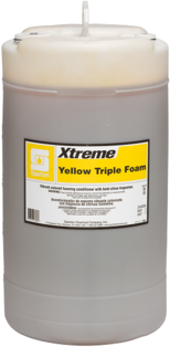 Xtreme™ Yellow Triple Foam. 15 gal. Citrus scent.