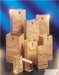 Extra Heavy 25#  Short Utility Bulwark Self-Opening Style Kraft Bags. 8-1/4 X 6-1/8 X 15-7/8 in. 400 count.