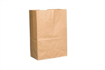 Extra Heavy Squat 20# Utility Bulwark Self-Opening Style Kraft Bags. 8-1/4 X 5-15/16 X 13-3/8 in. 400 count.