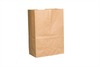 A Picture of product 702-306 Extra Heavy Squat 20# Utility Bulwark Self-Opening Style Kraft Bags. 8-1/4 X 5-15/16 X 13-3/8 in. 400 count.