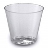 A Picture of product 101-425 Clear Ware Hard Plastic Tumblers. 5 oz. Clear. 500 count.