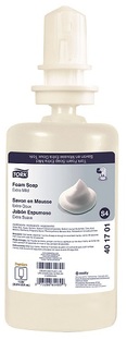 Tork Premium Extra Mild Foam Soap. 1000 mL. 5 count.