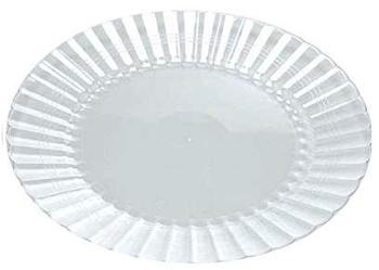 Resposables Dinner Plates. 9 in. Clear. 180/Case