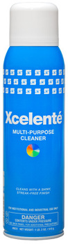 Xcelente Multi-Purpose Cleaner in Aerosol Can. 20 oz. Lavender scent. 12 count.