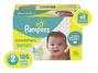 A Picture of product 963-585 Pampers Swaddlers Disposable Baby Diapers. Size 2. 186 count.