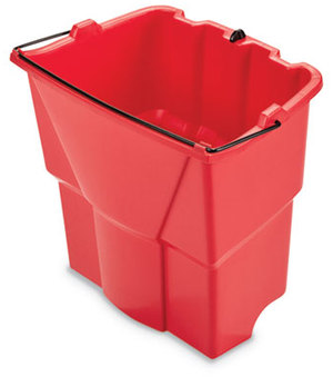 Red Dirty Water Bucket 2.0 NEW DESIGN for Wavebrake Combo Mopping System