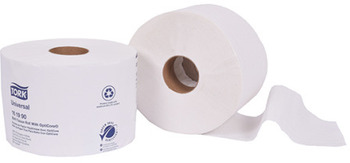 Tork Green Seal™ Controlled-Use OptiCore™ Bath Tissue.  3-3/4" x 4".  2-Ply.  White Color.  865 Sheets/Roll.