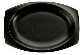 Quiet Classic® Laminated Foam Dinnerware Trays. 9 in. Black. 500 count.