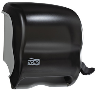 Tork Hand Towel Roll Dispenser, Lever. 12.8 X 12.5 X 8.6 in. Smoke color.