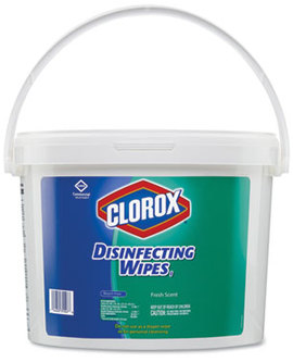 Clorox Disinfecting Wipes, 7 x 8, Fresh Scent, 700/Bucket.
