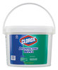 A Picture of product CLO-31547 Clorox Disinfecting Wipes, 7 x 8, Fresh Scent, 700/Bucket.
