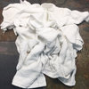 A Picture of product 879-108 Economy Reclaimed White Terry Cloth Rags. 12" x 12". 50# box