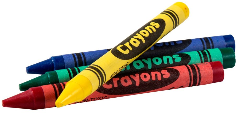 Branded 4 Pack Money Crayons #S9659x