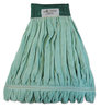 A Picture of product 968-760 Microfiber Looped-End Wet Mop Head, Large, Green