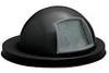 A Picture of product 963-632 Steel Dome Trash Receptacle Lid. 55 gal. 23-3/4 in. dia. Black.