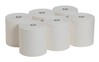 A Picture of product 875-110 GP PRO Pacific Blue Ultra™ High-Capacity Recycled Paper Towel Rolls. 8 in. White. 1,150 feet/roll, 6 rolls/case.