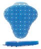A Picture of product 963-656 Diversey ekcoscreen™ Urinal Screens. Blue. Fresh Scent. 12 count.
