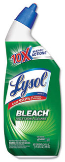 Lysol Disinfectant Toilet Bowl Cleaner with Bleach. 24 oz. 9 count.