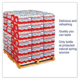 Crystal Geyser® Alpine Spring Water® 16.9oz bottles  24/cs  84cs/Pallet