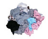 A Picture of product 963-673 Colored Polo Knit/T-shirt Reclaimed Rag Mix. 10# Box.