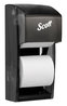 A Picture of product KCC-09021 Essential SRB Tissue Dispenser, 6 6/10 x 6 x 13 6/10, Plastic, Smoke