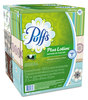 A Picture of product PGC-39383 Puffs® Plus Lotion Facial Tissue, White, 2-Ply, 8 1/5x8 2/5, 124/box, 6bx/pk, 4pk/Case