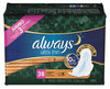 A Picture of product PGC-95236 Always® Ultra Thin Overnight Pads With Wings, 38/pack, 6 Pack/Case