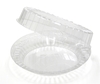 A Picture of product 964-931 Showpie® Deep Hinged Lid Packaging. 9 in. Clear. 120 count.