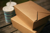 A Picture of product 964-408 SCT® ChampPak™ Retro Carryout Boxes. 6 X 4-3/4 X 2-1/2 in. Kraft. 300 count.