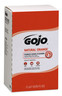 A Picture of product 670-128 GOJO® NATURAL ORANGE™ Pumice Hand Cleaner Refill. 2000 mL. Citrus scent. 4 Refills/Case.